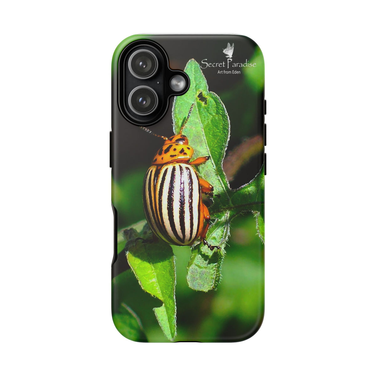 Striped Beetle Tough IPhone Case