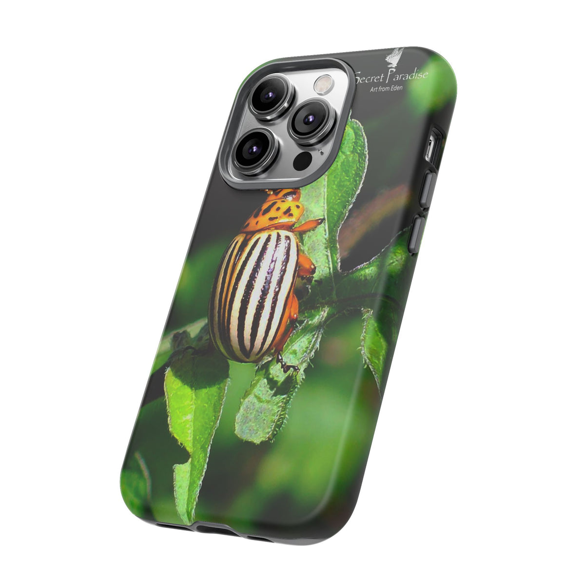 Striped Beetle Tough IPhone Case