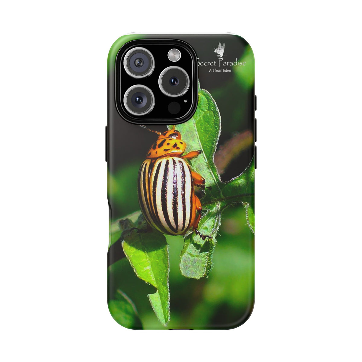 Striped Beetle Tough IPhone Case