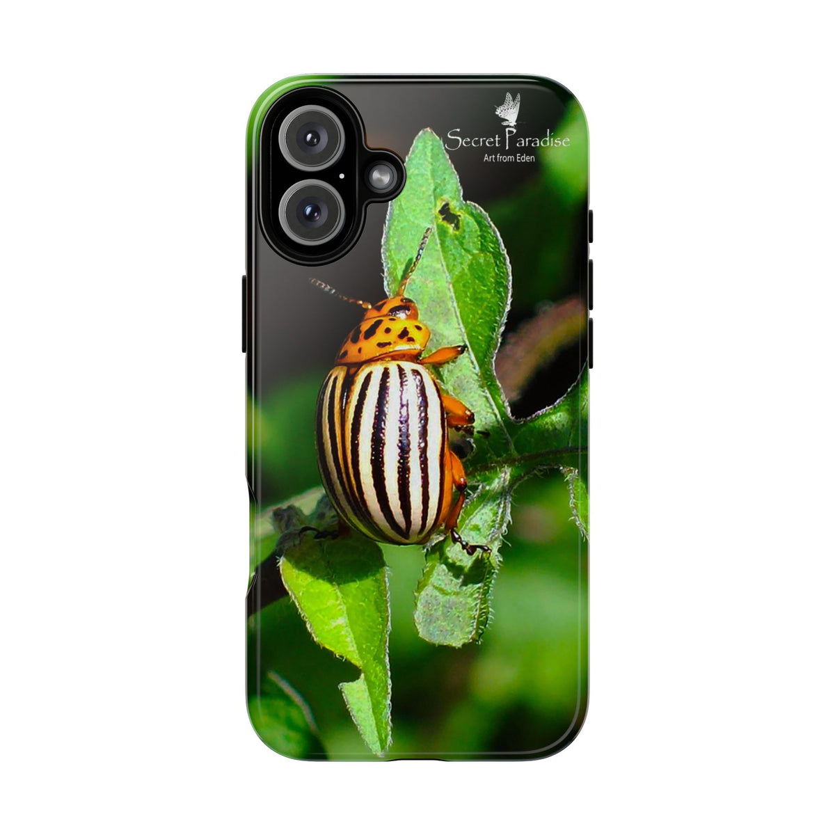 Striped Beetle Tough IPhone Case
