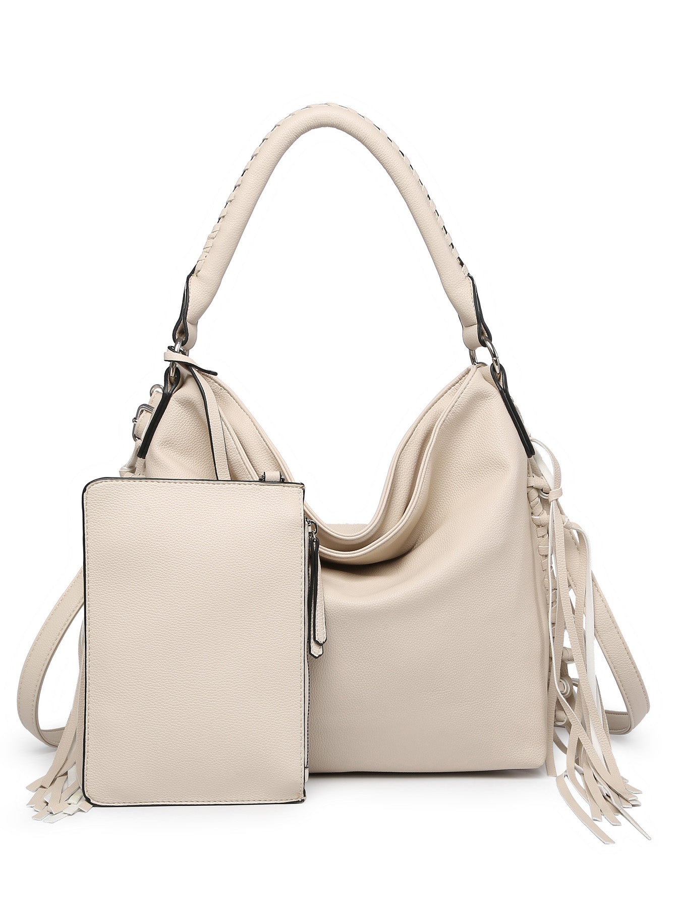 Oversize Hobo Bag for Women Boho Purses and Handbags Fringe Big image 4