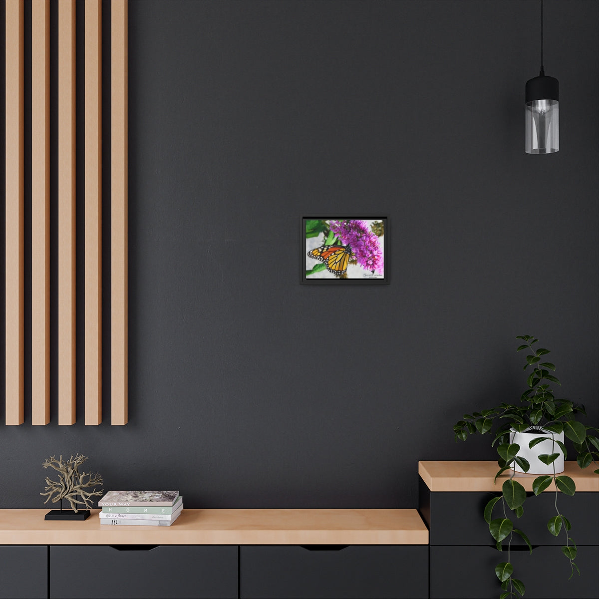 Matte Canvas, Black Frame image 7