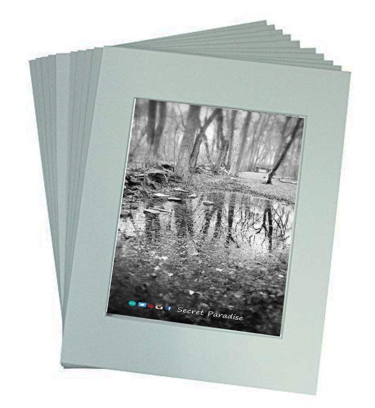 B&W from Secret Paradise Shop - the path