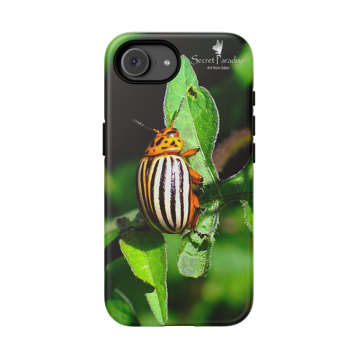 Striped Beetle Tough IPhone Case