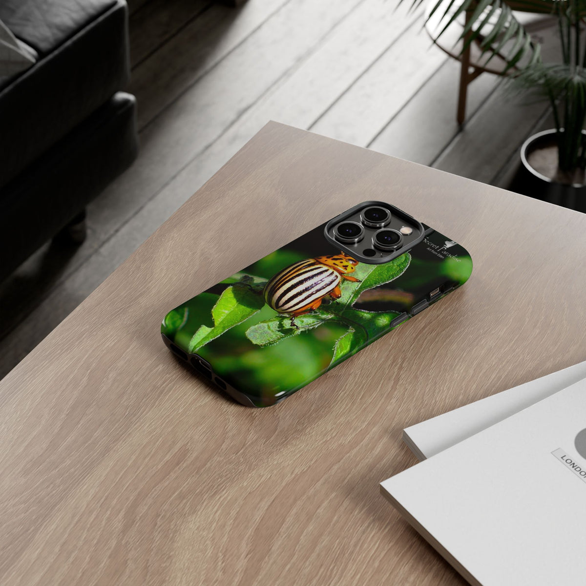 Striped Beetle Tough IPhone Case