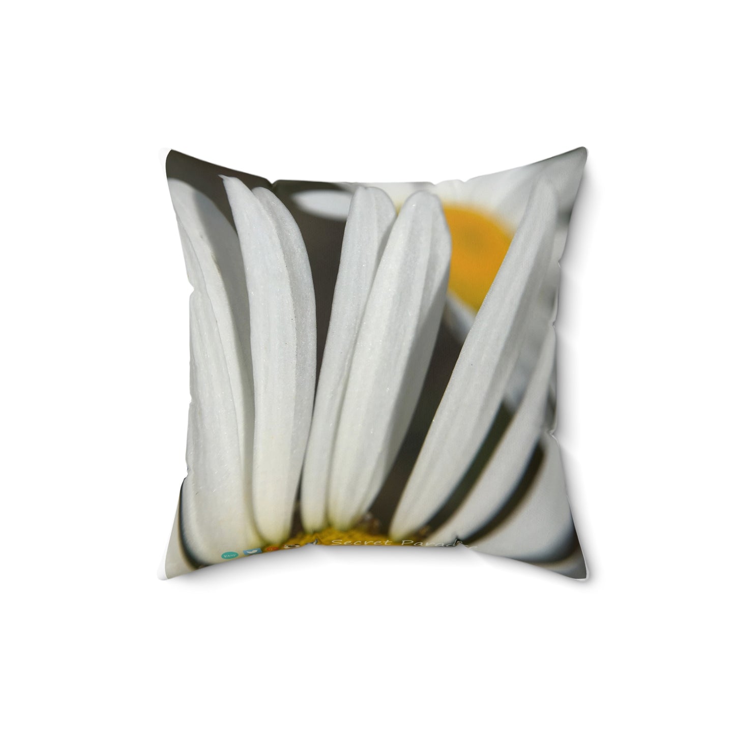 Spun Polyester Square Pillow