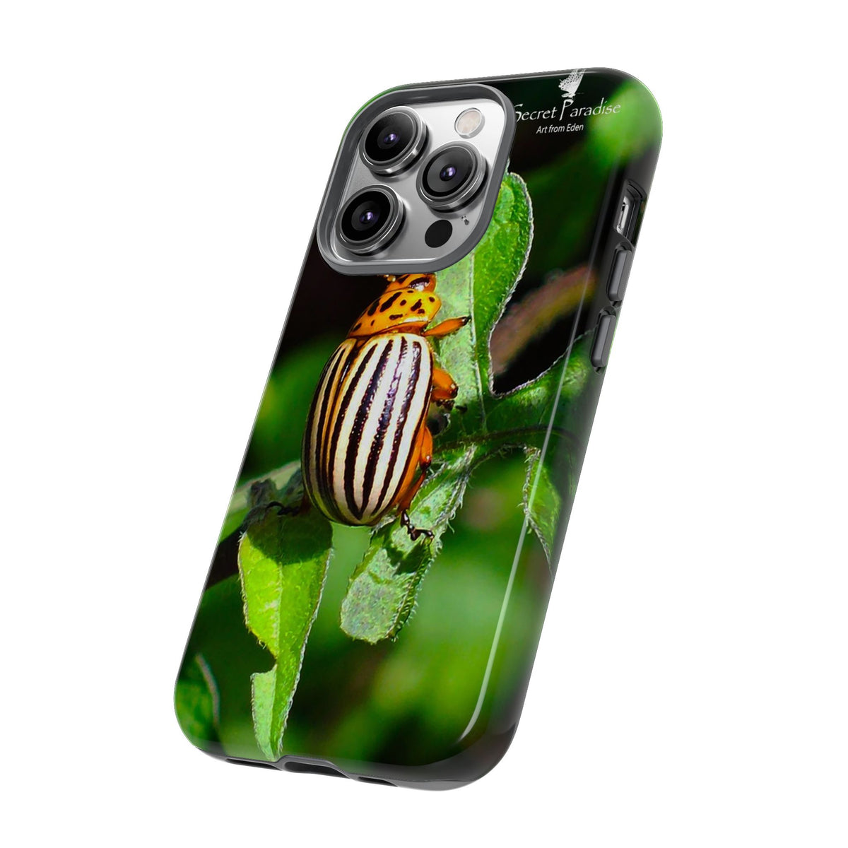 Striped Beetle Tough IPhone Case
