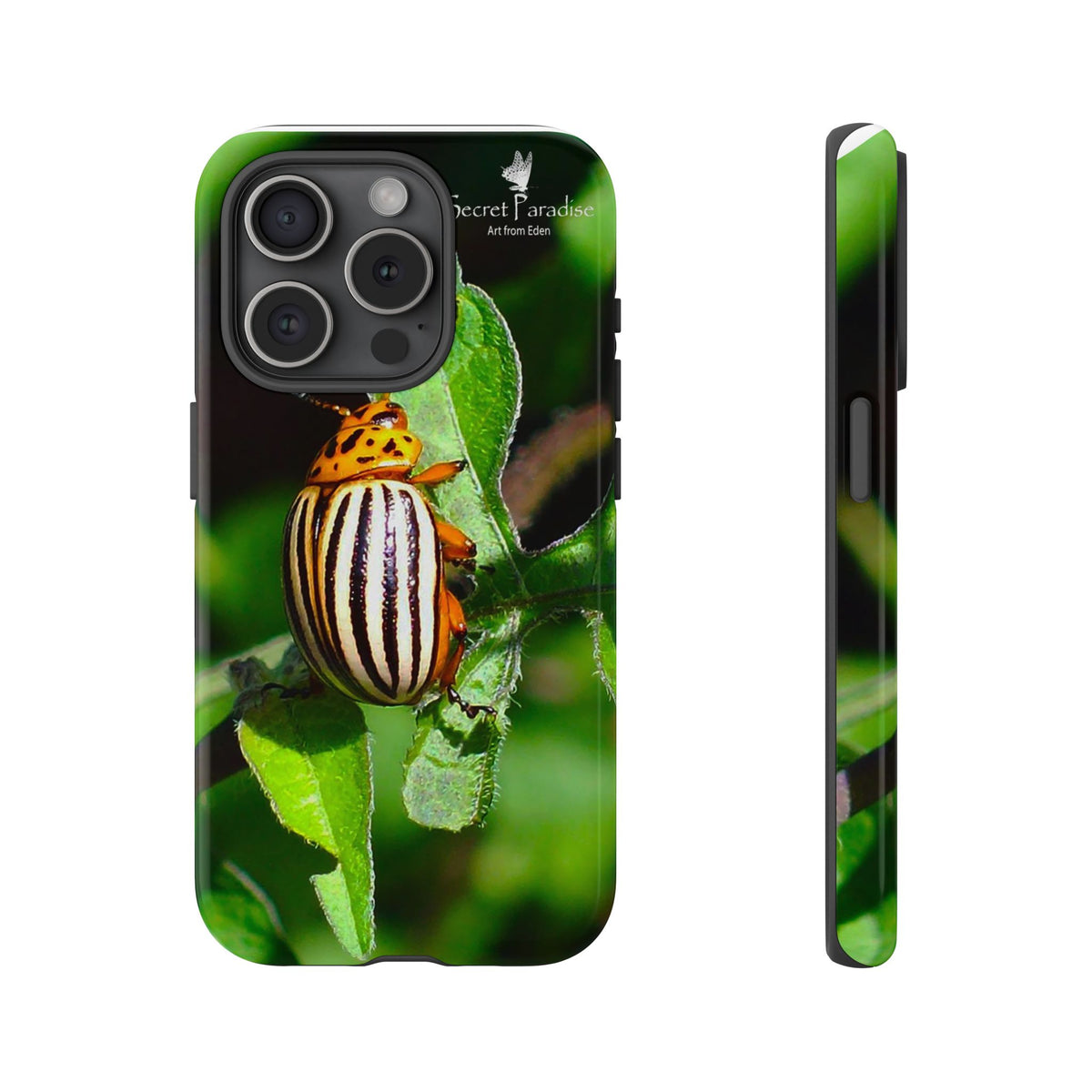 Striped Beetle Tough IPhone Case