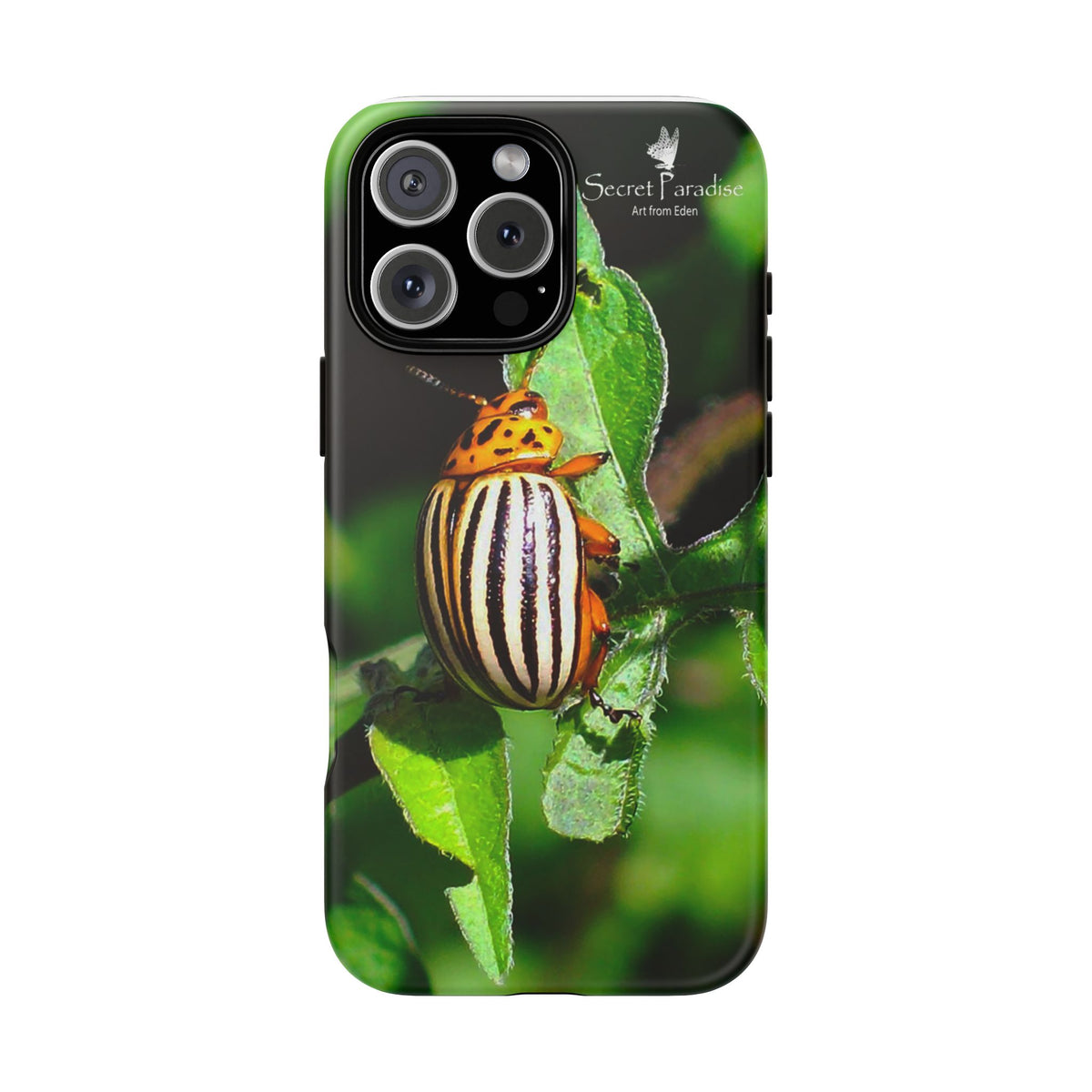 Striped Beetle Tough IPhone Case