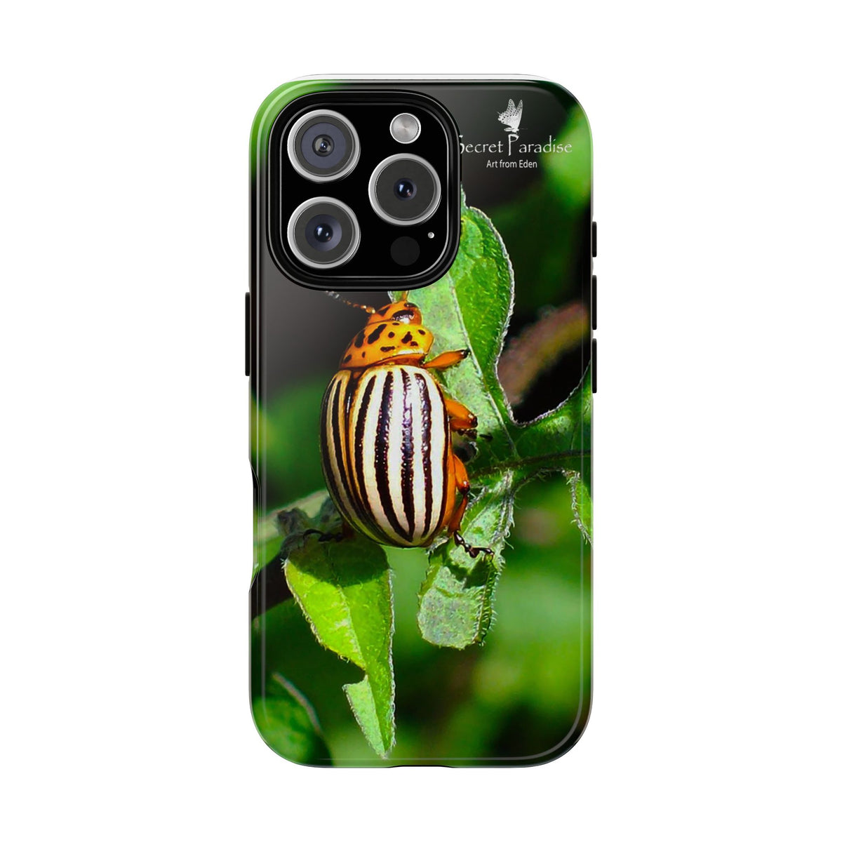 Striped Beetle Tough IPhone Case