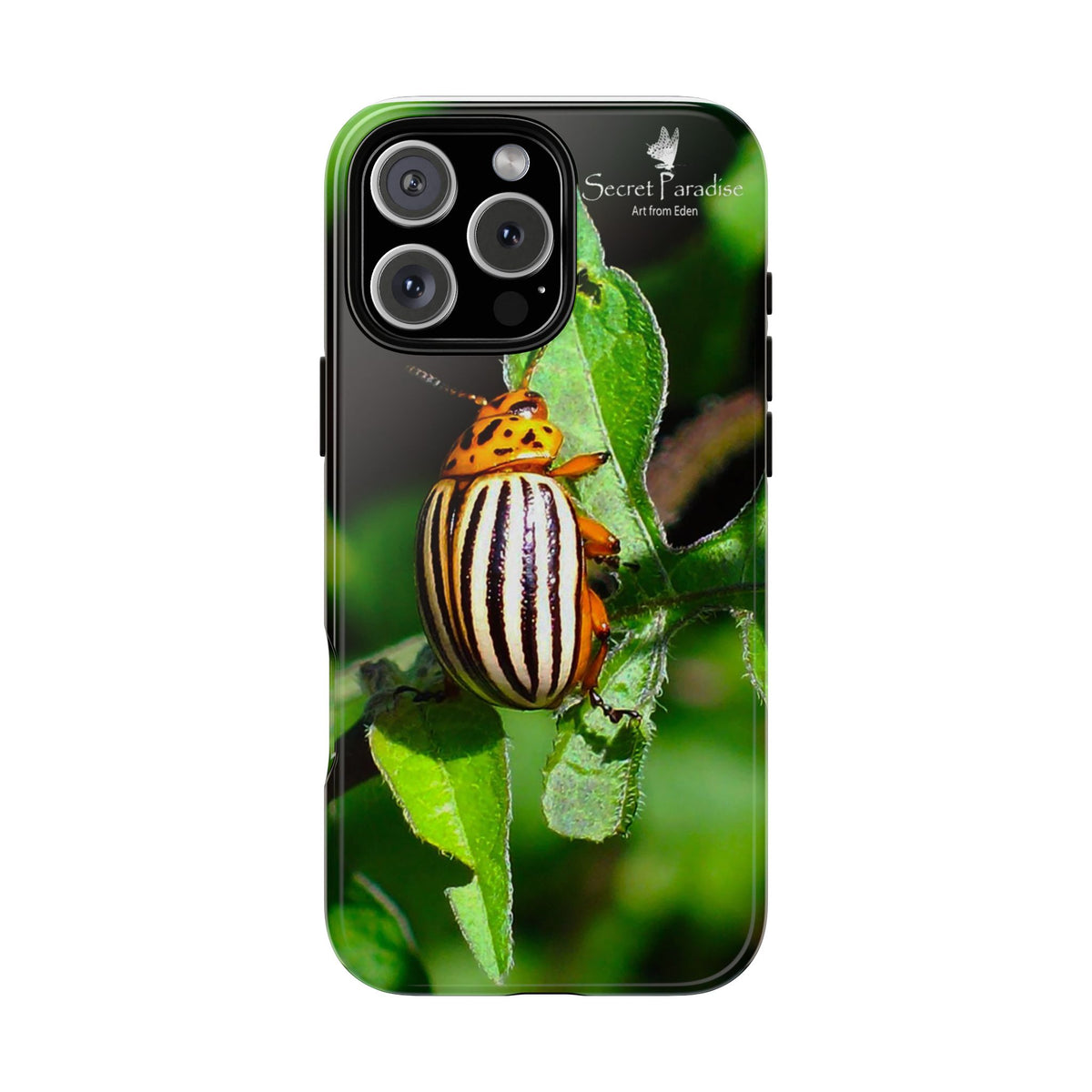 Striped Beetle Tough IPhone Case