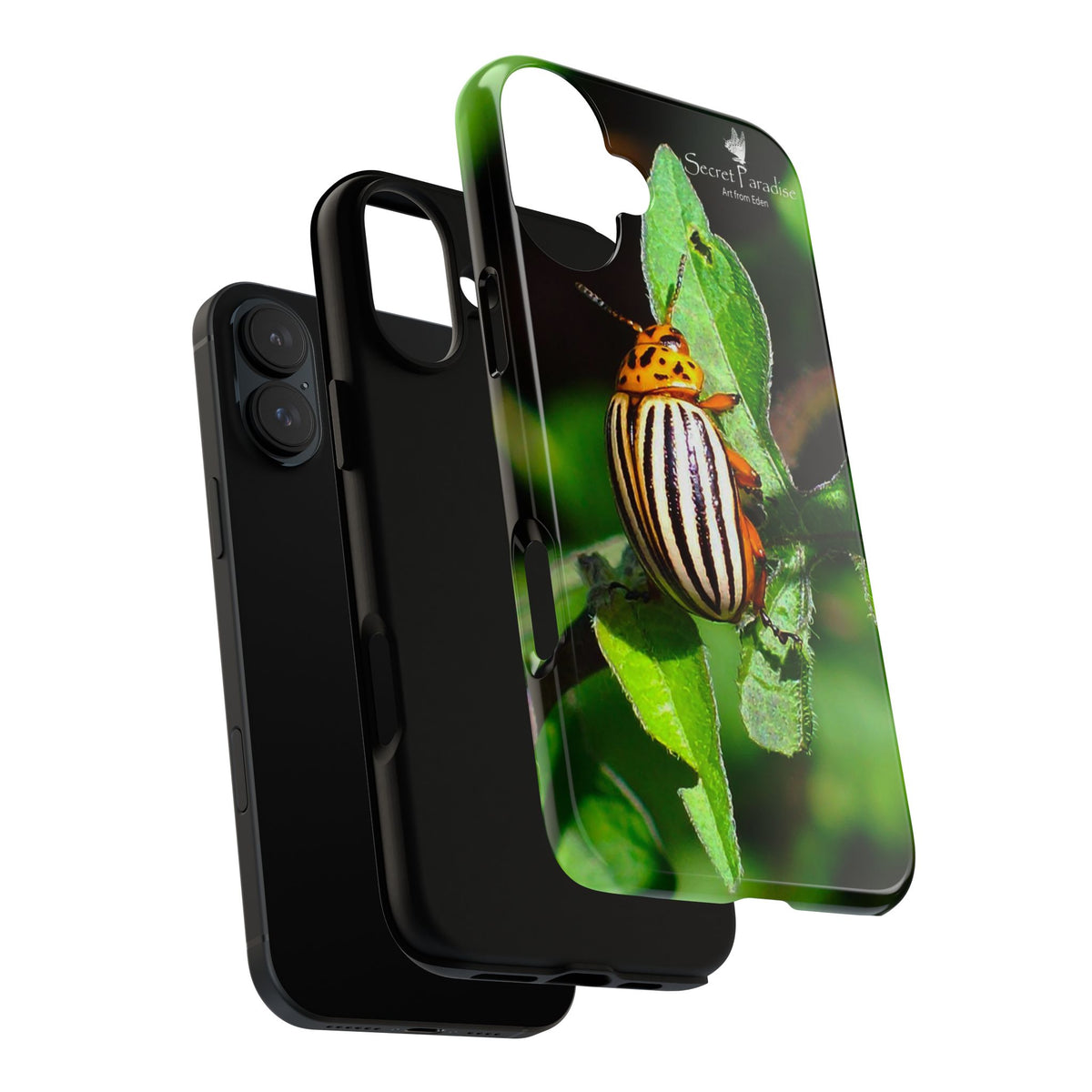 Striped Beetle Tough IPhone Case