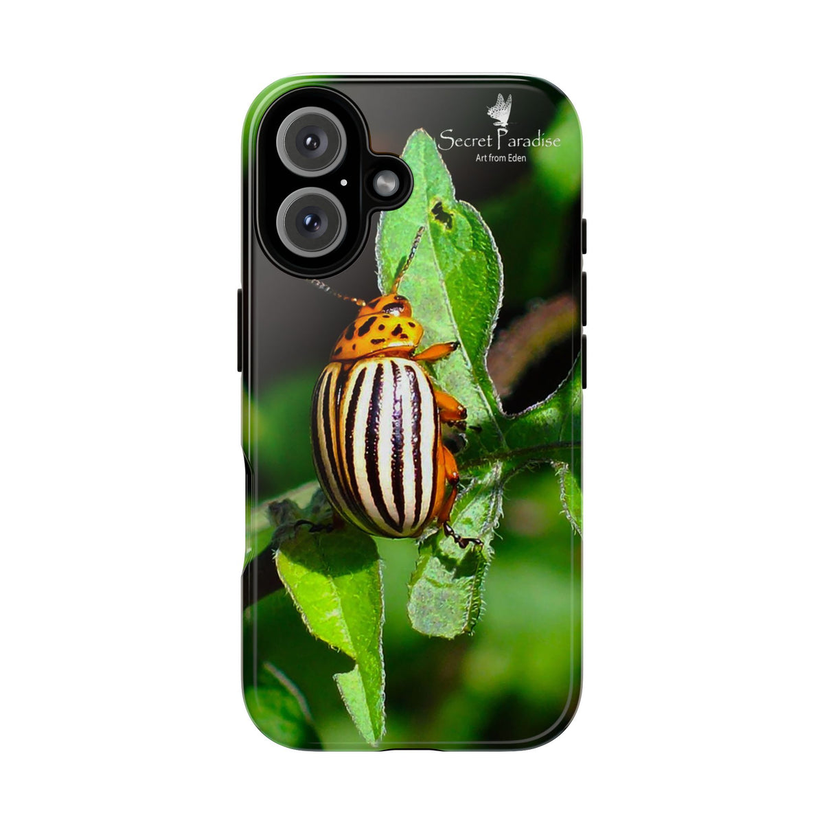 Striped Beetle Tough IPhone Case