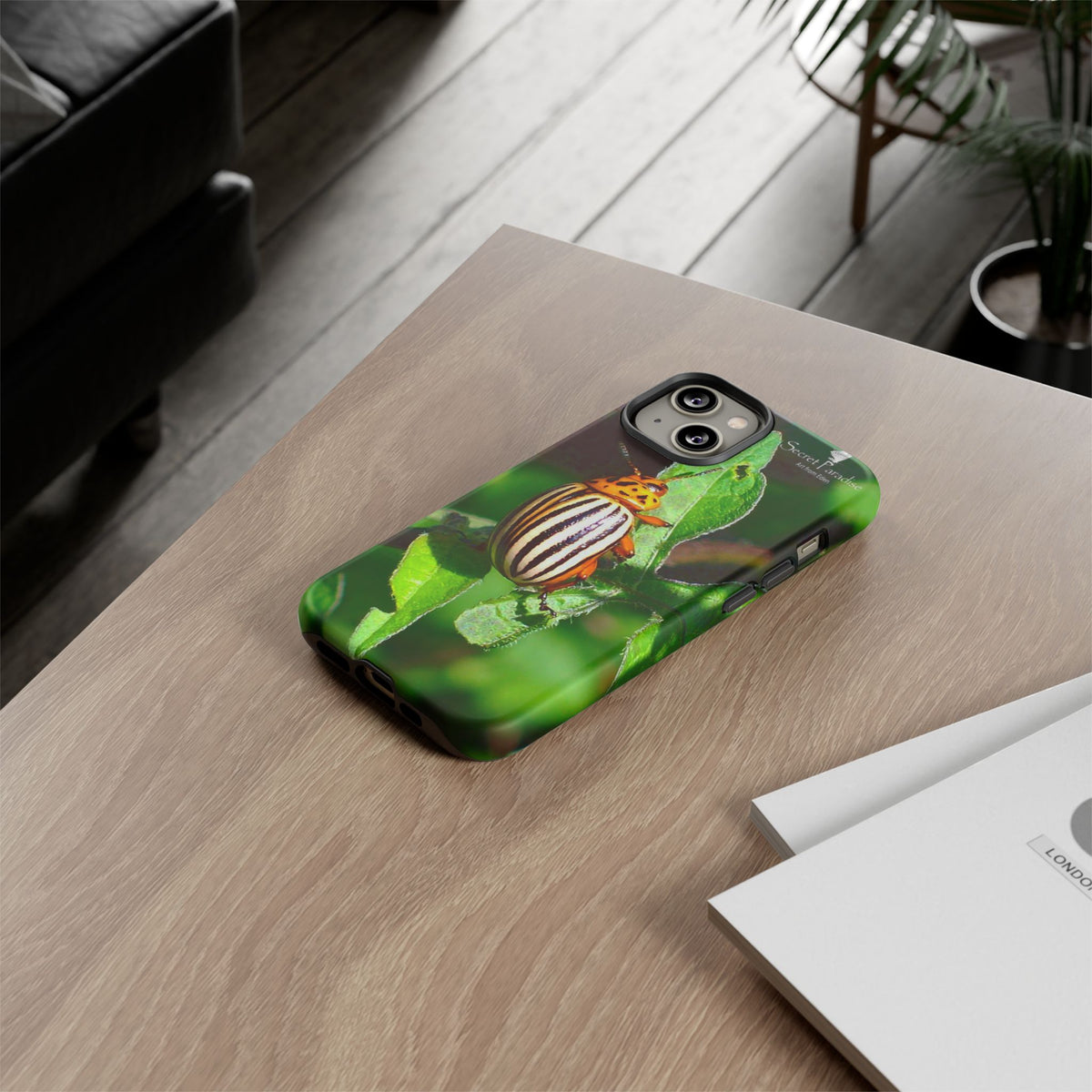 Striped Beetle Tough IPhone Case