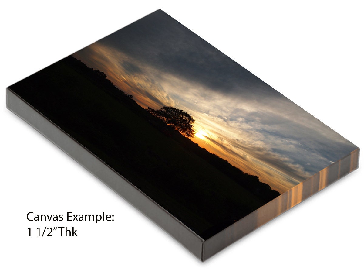 Canvas - Metal Wall Art "City Lights"